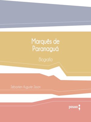 cover image of Marquês de Paranaguá